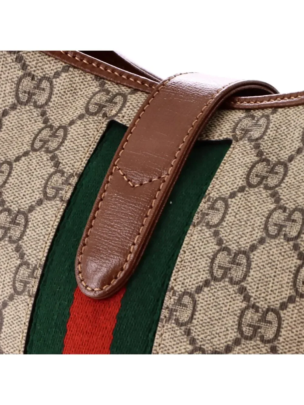 Gucci Jackie Hobo Gg Coated Canvas #324842G23B